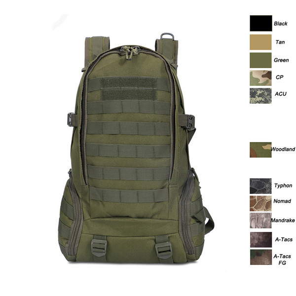 Outdoor Sports Waterproof Tactical Pack Bag/ Rucksack / Knapsack / Assault Combat Camouflage Tactical Camo Molle Backpack NO11-011B