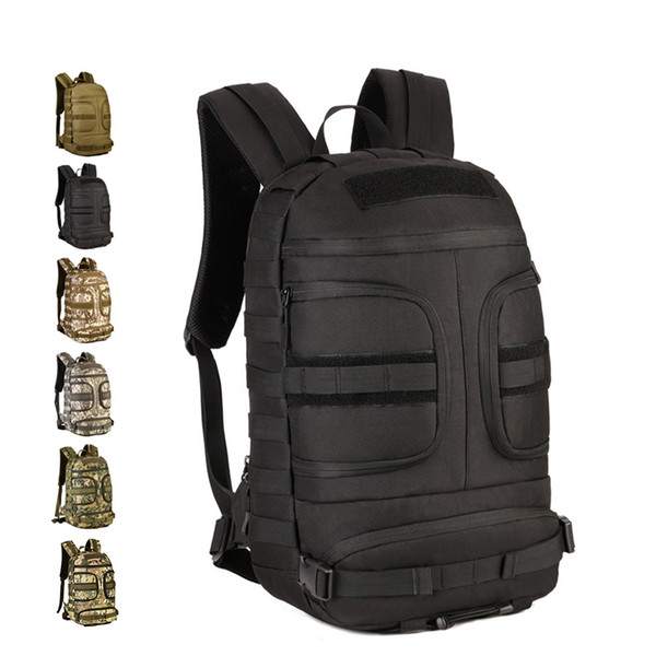 35L Tactical Backpack MOLLE Large Waterproof Assault Backpack Laptop Pack Camera Backpack For Hiking Camping Climbing