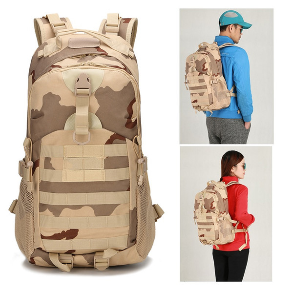 Tactical Backpack Waterproof 1000D Oxford Men's Women Camouflage Molle Bag Outdoor Hiking Camping Backpack 511 Rucksack