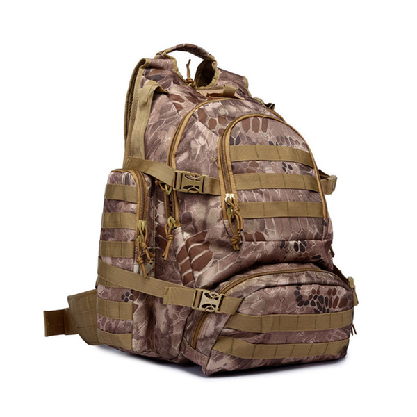 Outdoor Sports Waterproof Tactical Pack Bag/ Rucksack / Knapsack / Assault Combat Camouflage Tactical Camo Molle Backpack NO11-021