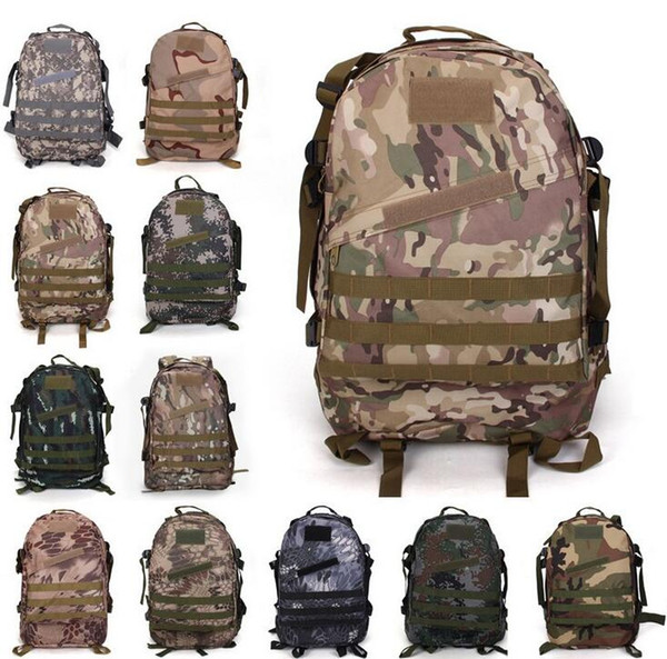 2018 Field travel bag USA Marine Corps ACU camouflage 3D attack Bag Backpack outdoors Mysterious camouflage tactical Backpack handbag