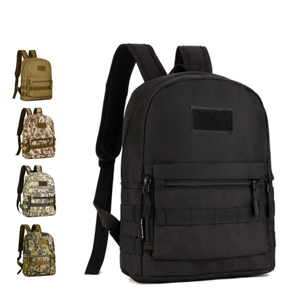 10L Mini Tactical Backpack MOLLE System Waterproof Outdoor casual Backpack Student Bag for Hiking Climbing Camping Cycling