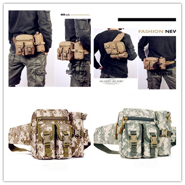 Multi-functional composite camouflage pockets Kettle pocket bag tactics