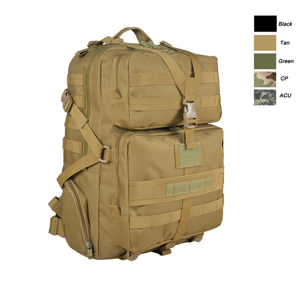 Oudoor Sports Waterproof Tactical Pack / Bag/ Rucksack / Knapsack / Assault Combat Camouflage Tactical CamoMolle 3P 55L Backpack N011-003