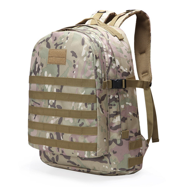 Hot brand camouflage tactics backpacks multifuncational 4 colors leisure outdoor waterproof mountaineering bags for men and women