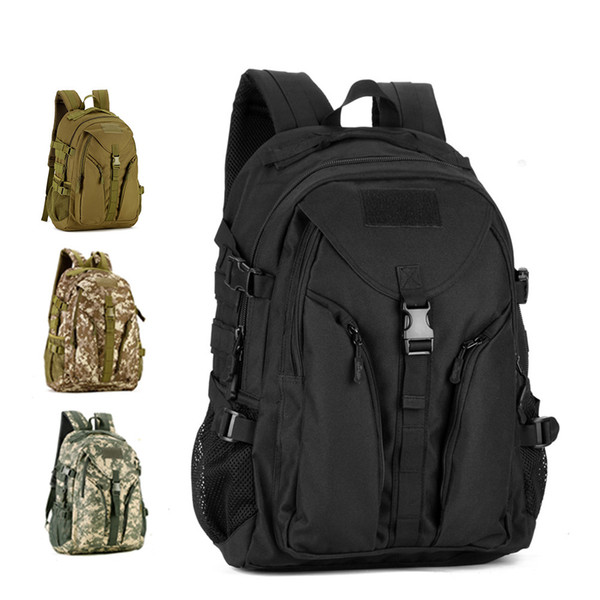 40L Tactical Backpack MOLLE Large Waterproof Backpack Student Bag for Hiking Climbing Camping Cycling