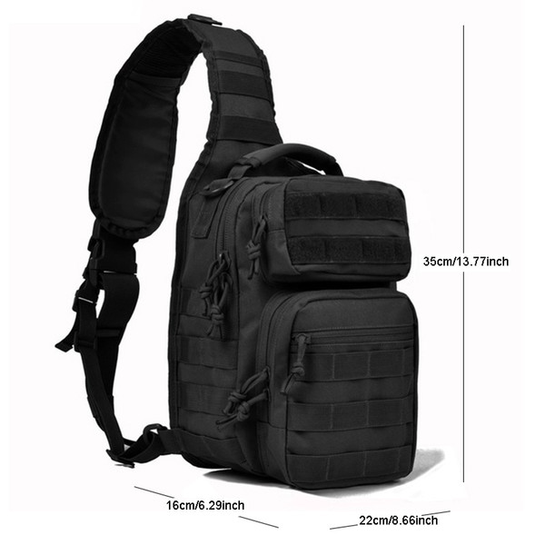 800D Tactical Sling Bag Men's treking Shoulder Bag Camping Hiking Hunting Pack Utility Assault Backpack Climbing Bags