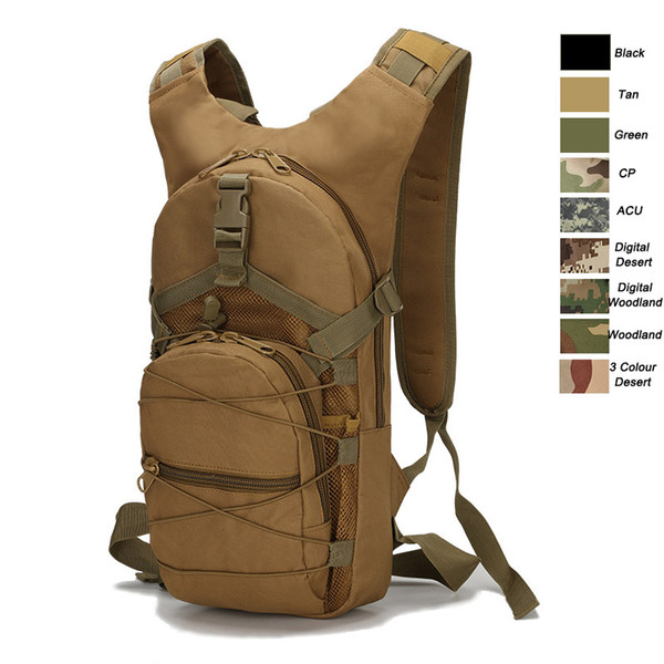 Outdoor Sports Waterproof Tactical Pack Bag/ Rucksack / Knapsack / Assault Combat Camouflage Tactical Camo Molle Backpack NO11-028