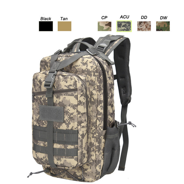 Outdoor Sports Waterproof Tactical Pack Bag/ Rucksack / Knapsack / Assault Combat Camouflage Tactical Camo Molle Backpack NO11-006