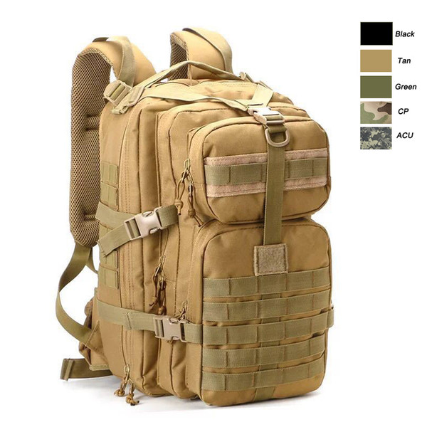 Oudoor Sports Waterproof Tactical Pack / Bag/ Rucksack / Knapsack / Assault Combat Camouflage Tactical Camo Molle Backpack NO11-0039