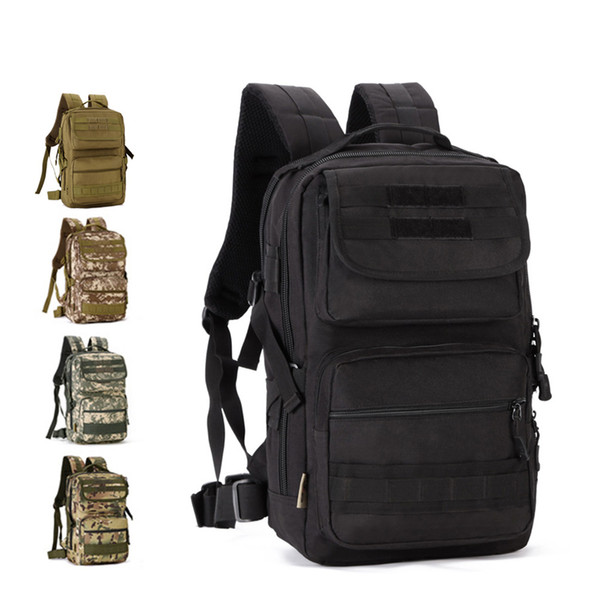 25L Tactical Backpack MOLLE Large Waterproof Assault Backpack Laptop Pack for Hiking Camping Climbing