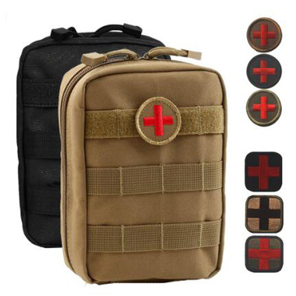 4 Colors Empty Bag for Emergency Bag Tactical Medical First Aid Kit Waist Pack Outdoor Camping Travel Tactical Medical Storage Packets