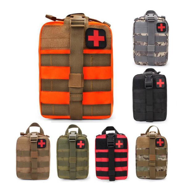 Empty Bag for Emergency Bag Tactical Medical First Aid Kit Waist Pack Outdoor Camping Travel Tactical Molle PouchOutdoor EDC Molle Tactical