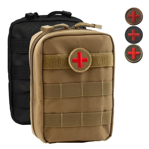 4 Colors Empty Bag for Emergency Bag Tactical Medical First-Aid Packets Waist Pack Outdoor Camping Travel Tactical Molle Pouch mk443