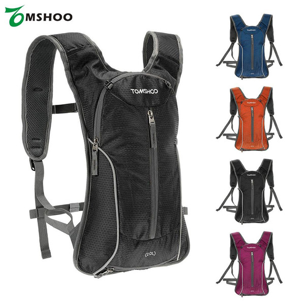 2.0L Outdoor Bag Water-resistant Outdoor Cycling Bike Bicycle Backpack Sport Bag Running Riding Travel Hiking Backpack