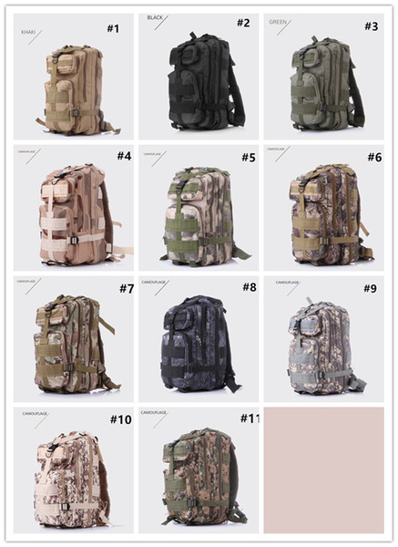 High quality Tactical Backpacks variety of styles Hiking Bags Hiking camping gear backpack 1pcs Free shipping