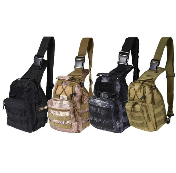 Hotsale 9 Color 600D Tactical Backpack Shoulder Camping Hiking Camouflage Bag Hunting Backpack Utility Free Shipping