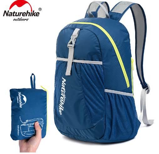 NatureHike Backpack Sport Men Travel Backpack Women Backpack Ultralight Outdoor Leisure School Backpacks Bags 22L NH15A119-B