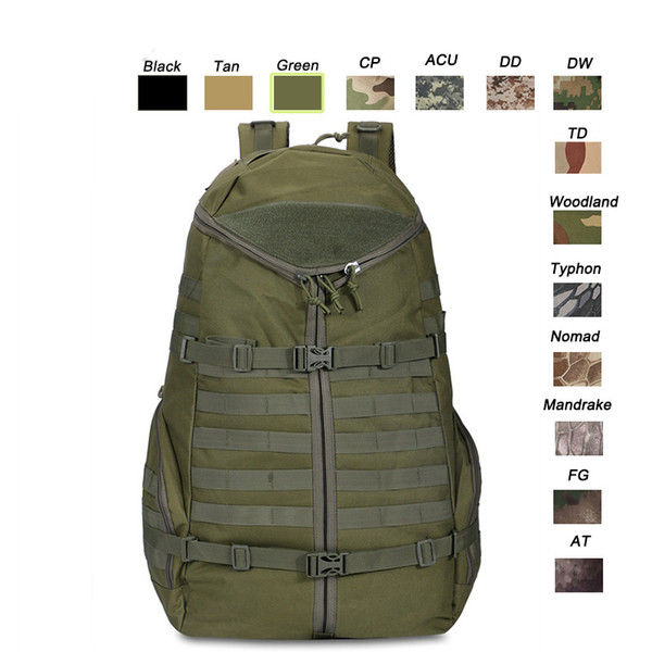 Outdoor Sports Waterproof Tactical Pack Bag/ Rucksack / Knapsack / Assault Combat Camouflage Tactical Molle Hiking Backpack NO11-022