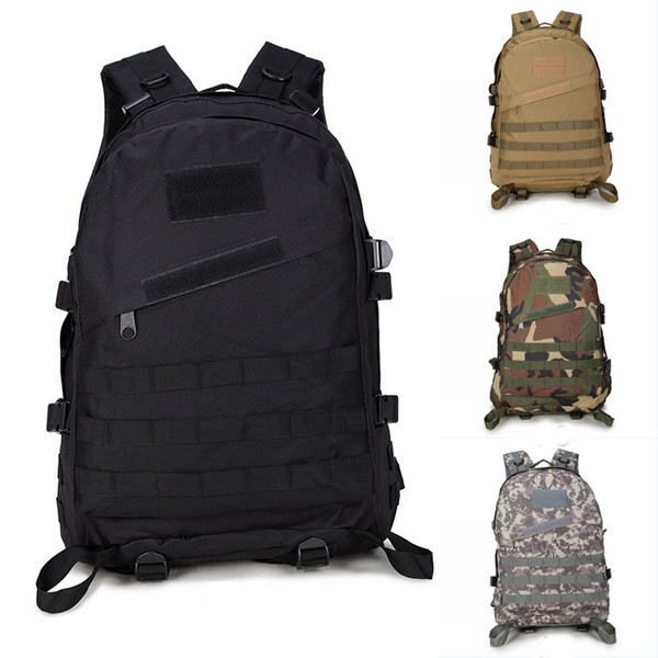 11 Styles 55L 3D Camo Outdoor Climbing Backpacks Double Shoulder Tactical Backpack Waterproof Camping Hiking Rucksack Men Luggage Bag G576F