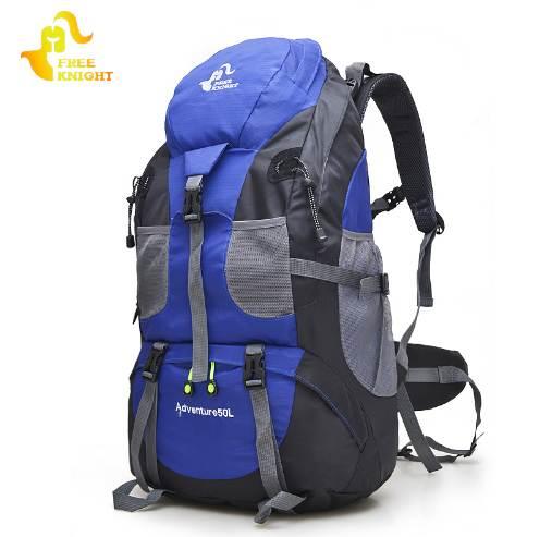 Free Knight 50L Outdoor Hiking Bag,5 Colors Waterproof Tourist Travel Mountain Backpack,Trekking Camping Climbing Sport Bags