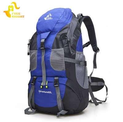 Free Knight 50L Outdoor Hiking Bag,5 Colors Waterproof Tourist Travel Mountain Backpack,Trekking Camping