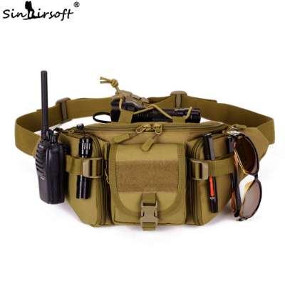 SINAIRSOFT Tactical Molle Bag Waterproof Waist Fanny Pack Hiking Fishing Sports Hunting Waist Bags Camping Sport