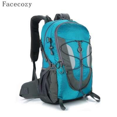 Facecozy Unisex Outdoor Traveling Camping Backpack Men&Women Softback Mountaineering Hiking Backpacks 30L Capacity Sports Bags