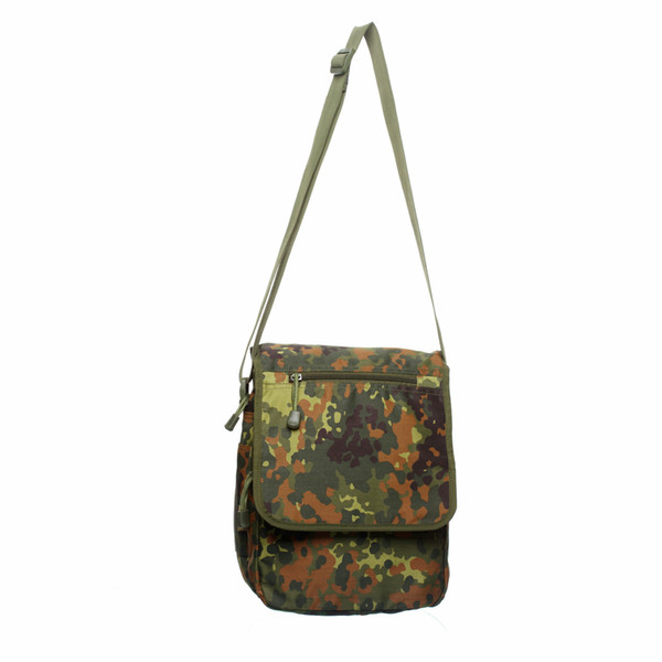 German Flecktarn CAMO Messenger bag shoulder bag for IPAD 65% Polyester 35% Cotton Twill