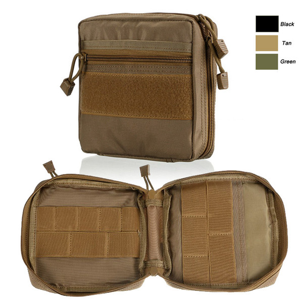 Outdoor Sports Tactical Backpack Vest Accessory Mag Magazine Holder Molle Pack Tactical Molle Kit Pouch NO11-708