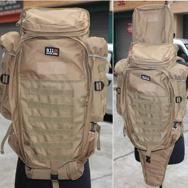 9.11 Full Gear Rifle Backpack 600D Nylon Tactical army big capacity Backpack outdoor travel Molle Backpack