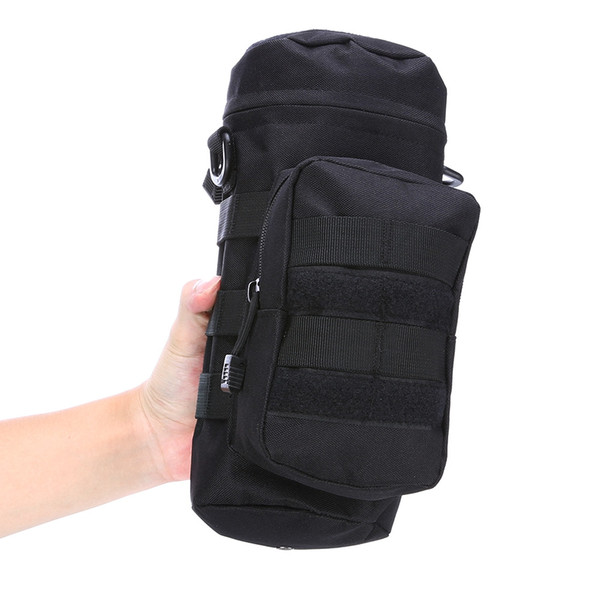 Outdoors Molle Water Bottle Pouch 600D nylon bag Airsoft Tactical Gear Kettle Waist Bag Climbing Hiking Hunting Water Bag accessory