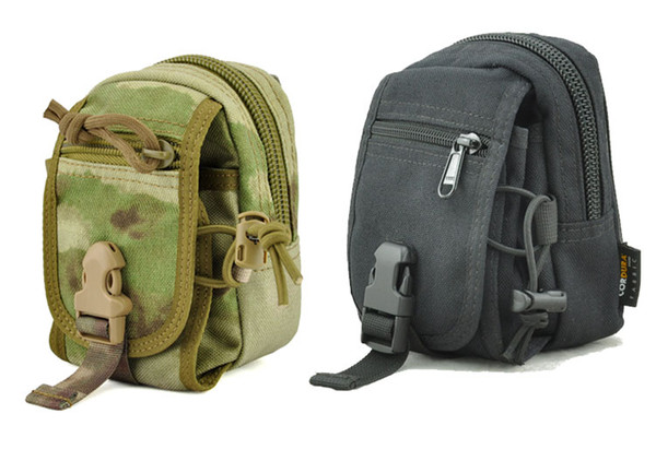 Tactical Molle Pouch Belt Waist Pack Bag Small Pocket Waist Pack Running Pouch Travel Camping Bags