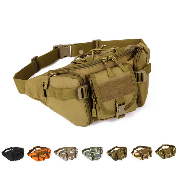 EverToner Tactical Fanny Packs Tactical Pockets, Waist Bag MOLLE Outdoor Travel Large Capacity Waterproof Pockets Free Shipping