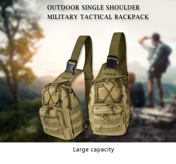 AP050 600D Borsa Tracolla Sport All'aria Aperta Militare Escursione di Campeggio Bag Zaino Tattico Utility Campeggio Viaggio Escursioni Trek