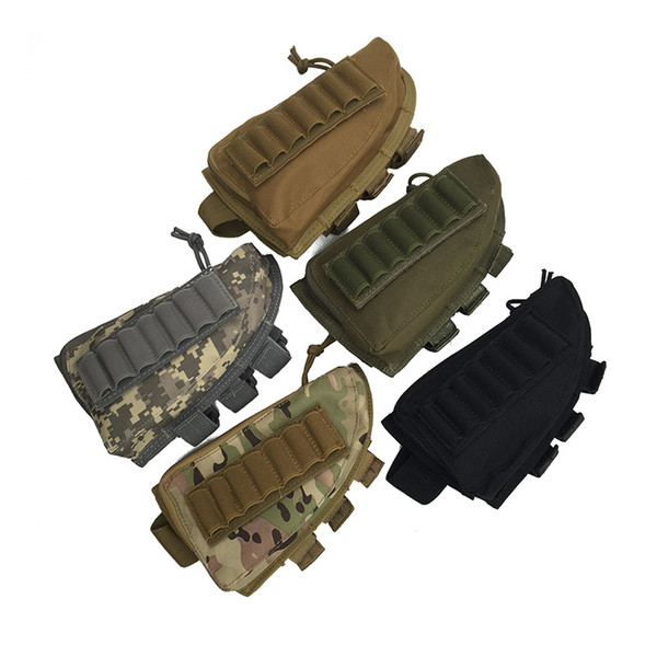 Outdoor Multi-function Tactical Camouflage Bags Support Cheek Package Tactical Accessories Package Backpack Tactical Equipment Holder Bags