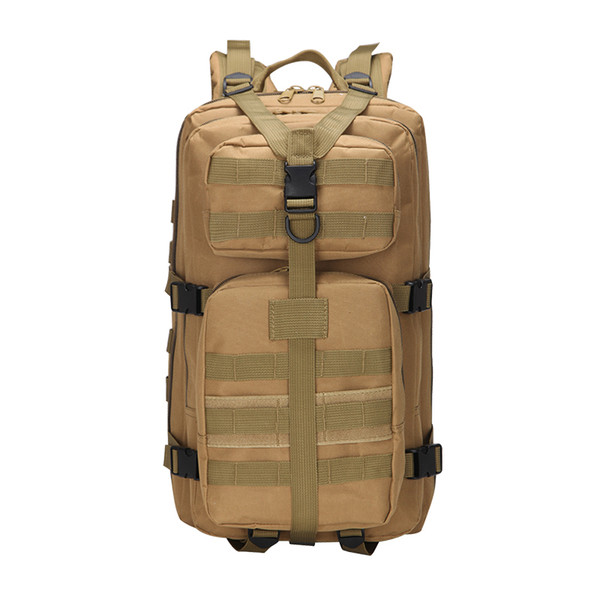 3P attack tactical backpack outdoor shoulder hiking backpack waterproof camouflage bag 35L medium 3P bag 800D waterproof encryption Oxford