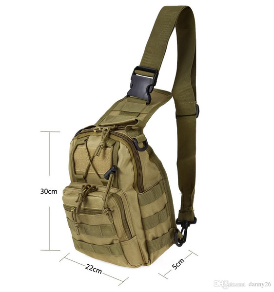 Sport all'aria aperta 10L Sacchetto di Ciclismo Impermeabile Tattica di Camuffamento Sacchetto Cassa Vita Spalla Pouch Caccia Correre A