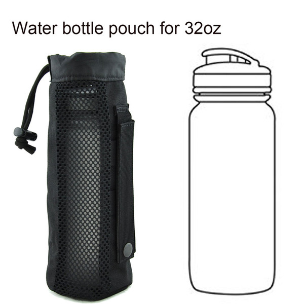 Multi-funtion water bottle phone molle kettle holder waist pack for Outdoor 32oz kettle