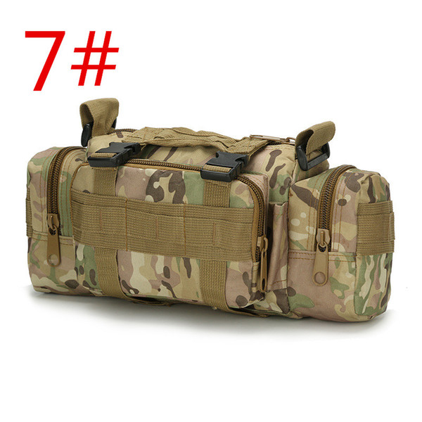 10color waist bag camouflage army multi-function 3p sports backpack climbing outdoor adventure tactical backpacks gear water resistance camo