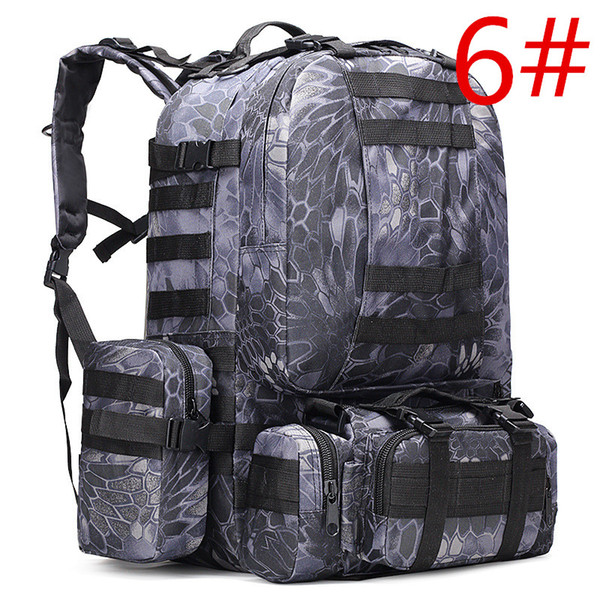 14colors camping oxford cloth climbing camouflage multi-function bag tactical backpacks gear