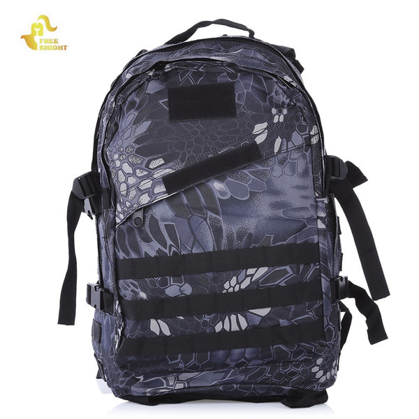 FREEKNIGHT BL006 Outdoor Shoulder Bag Camping Hiking Backpack Wide and thick shoulder belt, comfortable for heavy carry