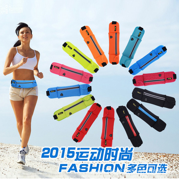 Outdoor Sport Run Pocket Personal Ultrathin Mobile Phone Package Men And Women Marathon Belt Package Customize