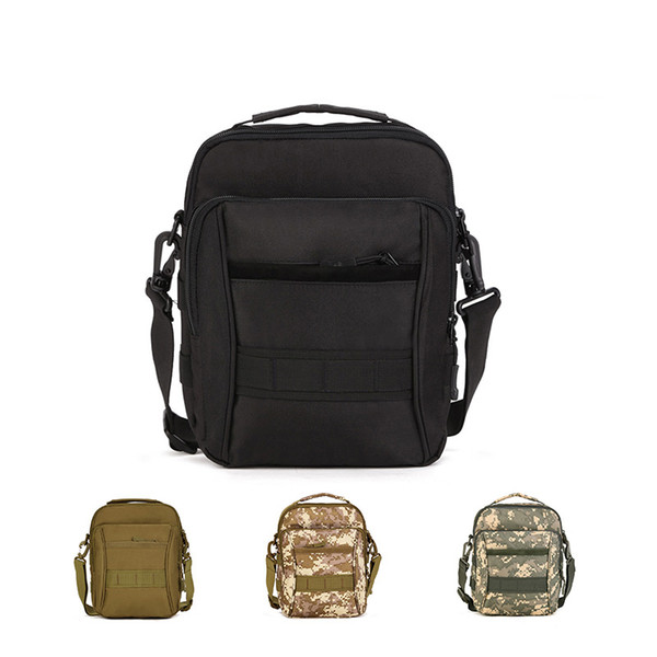 Tactical Backpack Outdoor Leisure Sports Messenger Bag Portable Shoulder Bag Square Waterproof Fashion Package