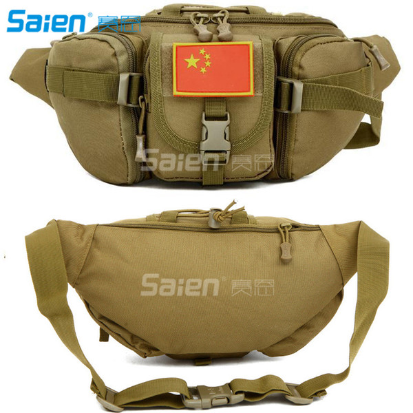 Water Resistant Tactical Waist Pack Bag Fanny Packs Hip Belt Bag Pouch for Hiking Climbing Outdoor Bumbag