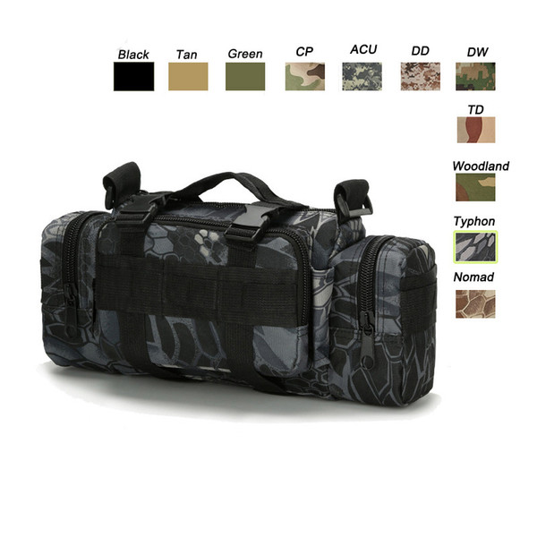 Oudoor Sports Waterproof Tactical Pack / Rucksack / Knapsack / Assault Combat Camouflage Versipack Tactical Molle Camera 3P Bag NO11-205