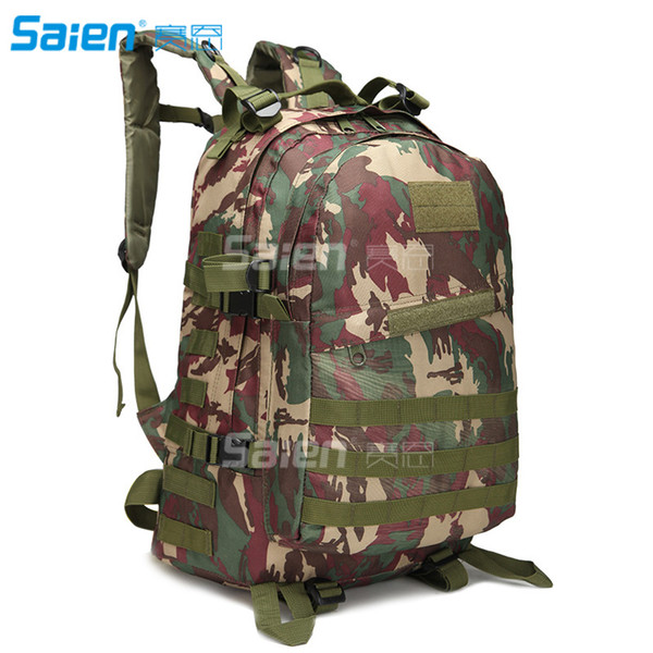 40L Backpack Rucksack Gear Waterproof Tactical Assault Pack Student School Bag for Camping Hunting Trekking Travel