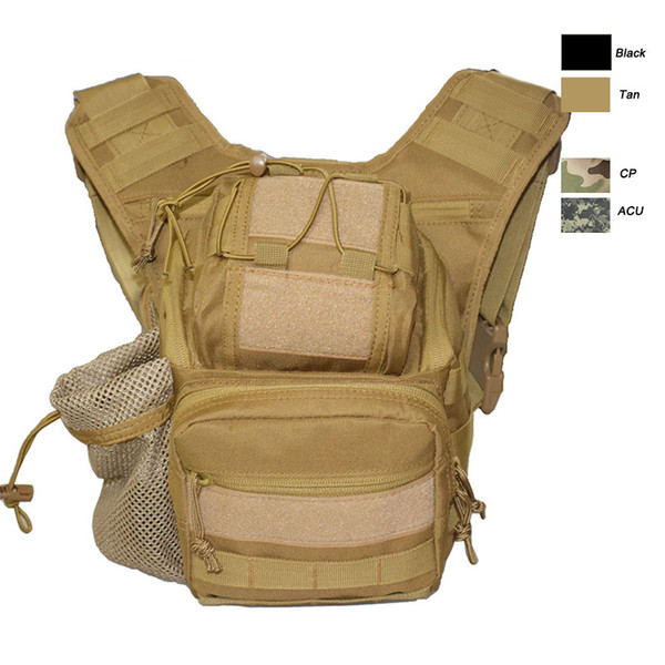 Oudoor Sports Waterproof Tactical Pack / Rucksack / Knapsack / Assault Combat Camouflage Versipack Tactical Molle Shoulder Bag NO11-204