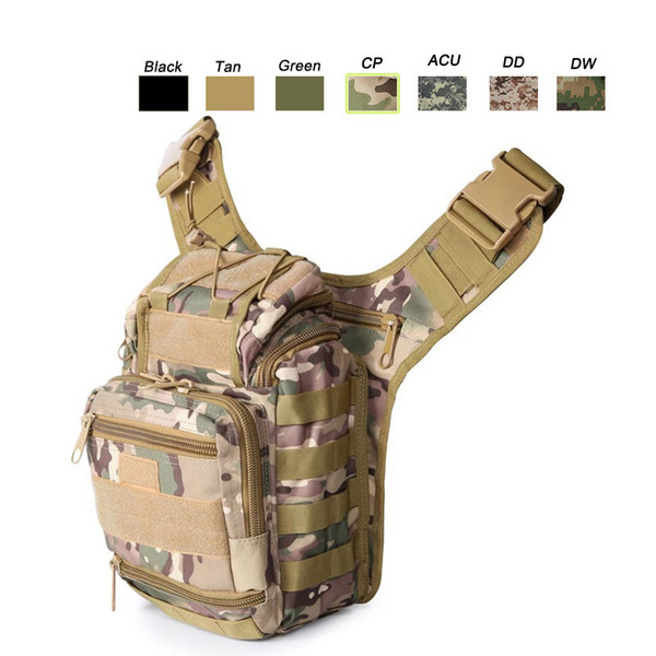 Oudoor Sports Waterproof Tactical Pack / Rucksack / Knapsack / Assault Combat Camouflage Versipack Tactical Molle Shoulder Bag NO11-203