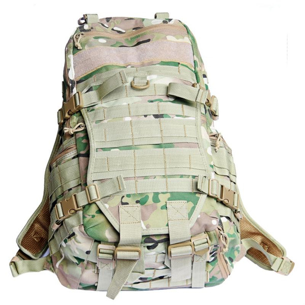 New high quality new outdoor multi-function tactical bag Camouflage shock absorption Climbing waterproof double shoulder bag